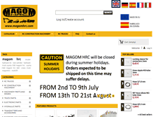 Tablet Screenshot of magomhrc.com